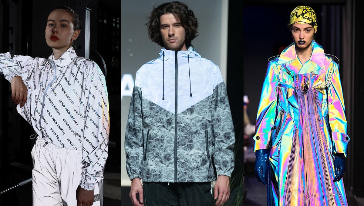 與多家國內外知名企業(yè)合作開發(fā)時尚反光服飾